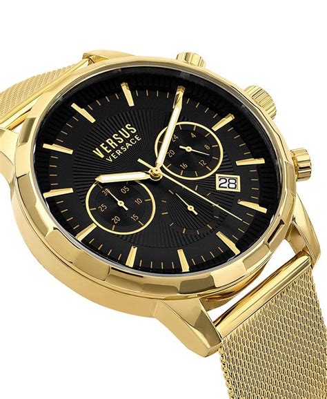 versus versace eugène|Versus by Versace Men's Chronograph Eugene Gold.